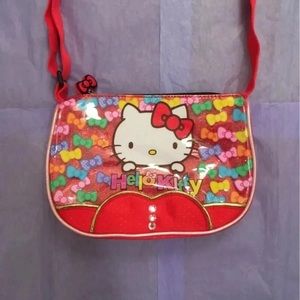 FLOMO Hello Kitty Bows Crossbody Bag Purse